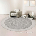 polypropylene pp braided round patio rug